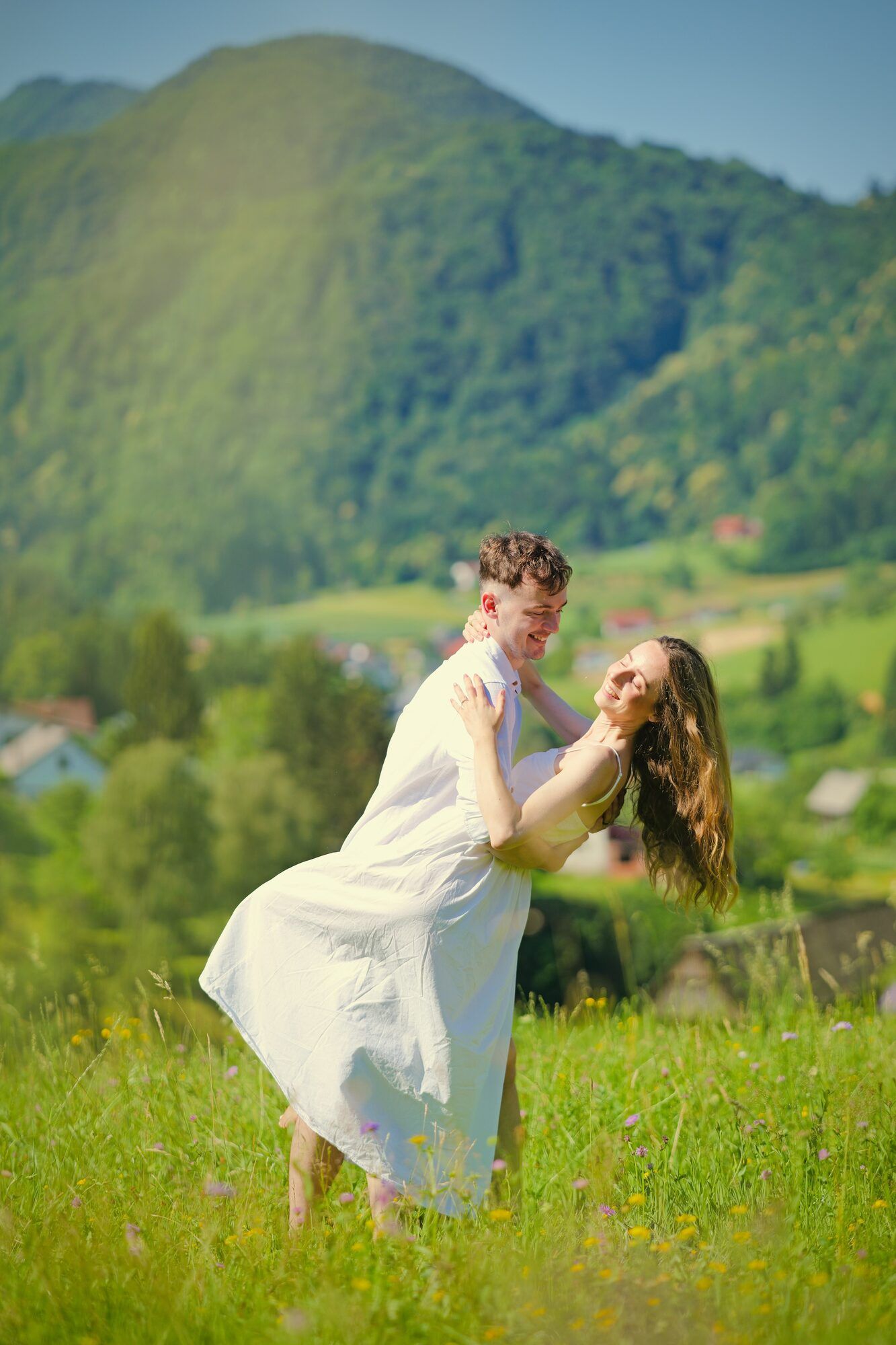 Monika a Martin usmiati na lúke
